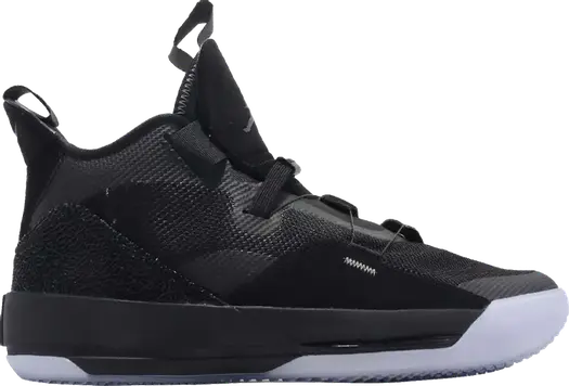 Кроссовки Air Jordan 33 PF Blackout, черный