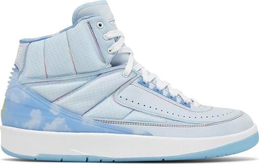 Кроссовки J. Balvin x Air Jordan 2 Retro, синий