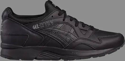 Лимитированные кроссовки gel lyte 5 'triple black' Asics, черный