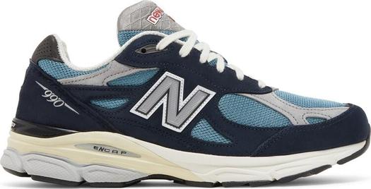 Кроссовки New Balance Teddy Santis x 990v3 Made in USA 'Navy', синий