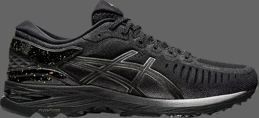 Кроссовки metarun 'black gunmetal' Asics, черный