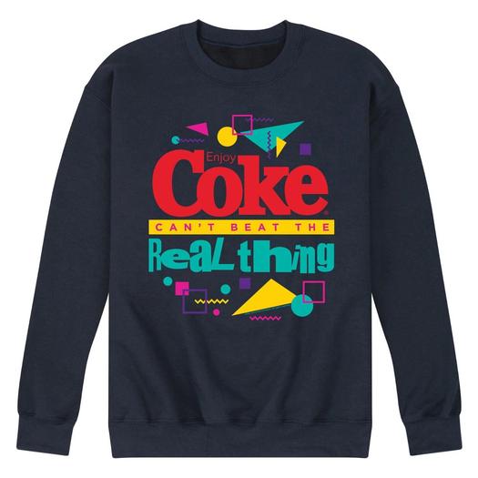 Мужской свитшот с рисунком лицензированного персонажа CocaCola Can’t Beat the Real Thing Licensed Character