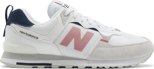 Кроссовки New Balance 574, белый/темно-синий