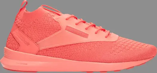 Кроссовки zoku runner ultra knit is 'fire coral' Reebok, розовый