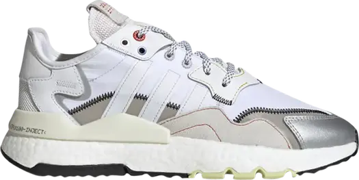 Кроссовки Adidas Nite Jogger 'Orbit Grey', серый