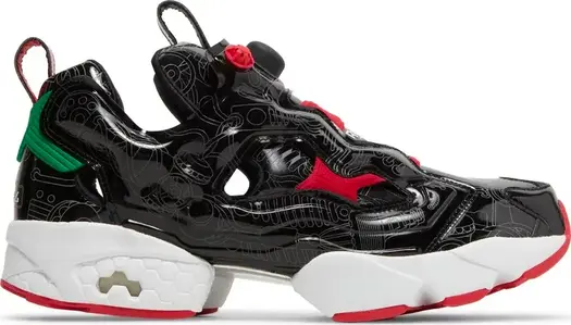 Кроссовки bait x astro boy x instapump fury 95 'blueprint' Reebok, черный