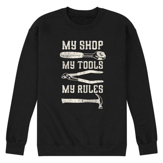 Мужской свитшот My Shop My Rules Licensed Character