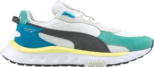 Кроссовки Puma Wild Rider Rollin - Elektro Aqua, синий