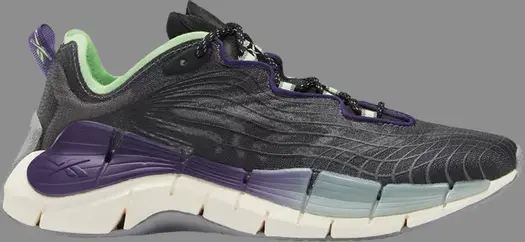 Кроссовки wmns zig kinetica 2 'black dark orchid' Reebok, черный