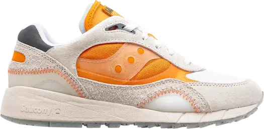 Кроссовки Saucony Shadow 6000 Transparent - White Orange, белый
