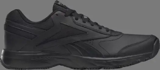 Кроссовки work n cushion 'triple black' Reebok, черный