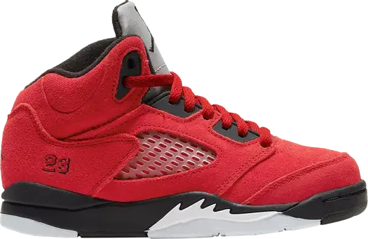 Кроссовки Air Jordan 5 Retro PS Raging Bull 2021, красный