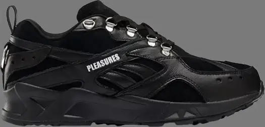 Кроссовки Reebok Pleasures x Aztrek, черный