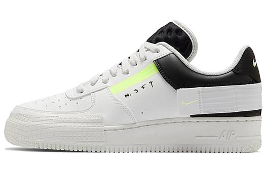 Кроссовки Nike Air Force 1 Low Type White Barely Volt