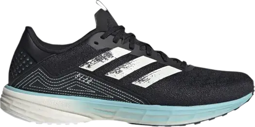 Лимитированные кроссовки Adidas SL20 Primeblue 'Black Blue Spirit', черный