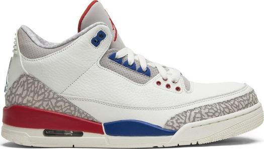 Кроссовки Air Jordan 3 Retro International Flight, белый