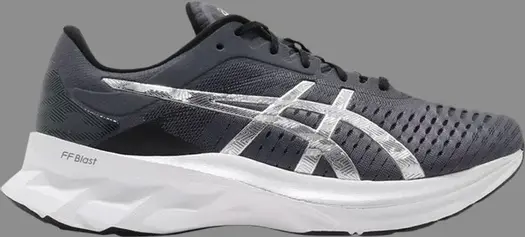 Кроссовки novablast platinum 'carrier grey' Asics, серый