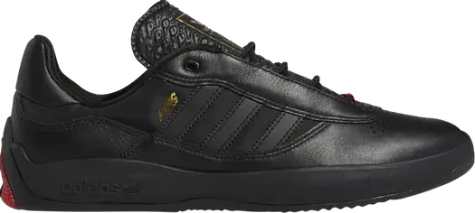 Кроссовки Adidas Puig 'Black Scarlet', черный