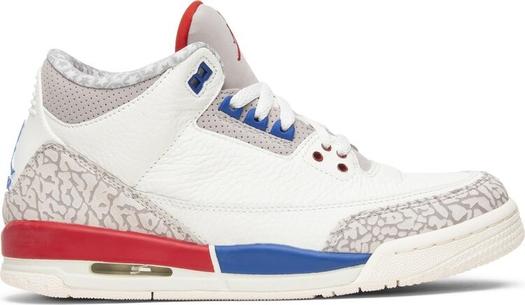 Кроссовки Air Jordan 3 Retro GS International Flight, белый