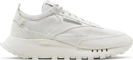 Кроссовки classic leather legacy grow 'chalk' Reebok, белый