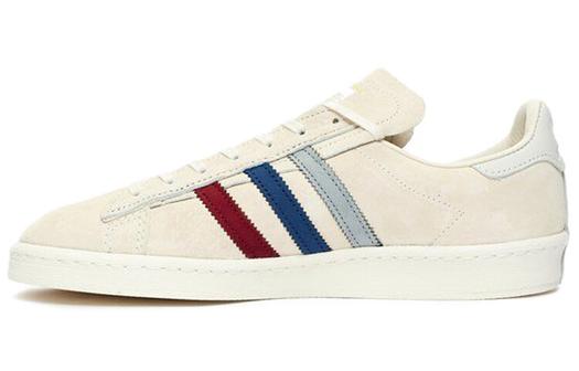 Кроссовки Adidas Originals Campus Skateboarding Unisex, белый/синий/красный/серый
