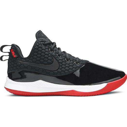 Кроссовки Nike LeBron Witness 3 Premium, черный/красный/белый