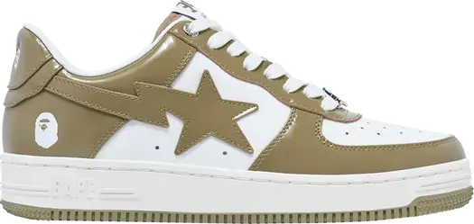 Кроссовки Bapesta #5 Beige, коричневый