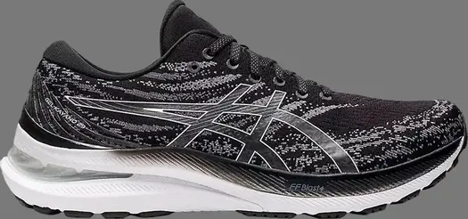 Кроссовки gel kayano 29 'black white' Asics, черный
