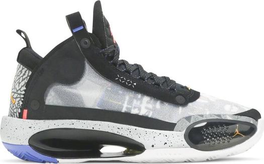 Кроссовки Air Jordan 34 EP GS Heritage, черный