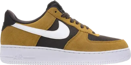 Кроссовки Nike Air Force 1, желто-белый