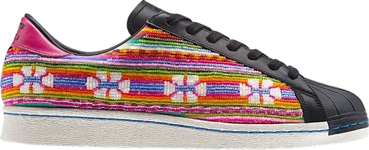 Кроссовки Adidas Pharrell Williams x Superstar 80s 'Pioneers', многоцветный