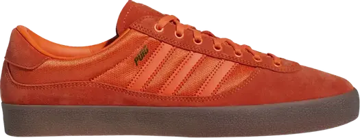 Кроссовки Adidas Puig Indoor 'Semi Impact Orange Gum', оранжевый