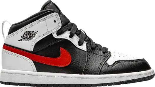 Кроссовки Air Jordan 1 Mid PS Chile Red, черный