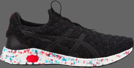 Кроссовки hypergel kenzen 'black blue red' Asics, черный