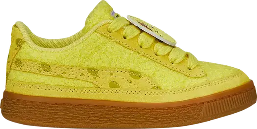 Кроссовки Puma SpongeBob SquarePants x Suede Little Kid SpongeBob, желтый