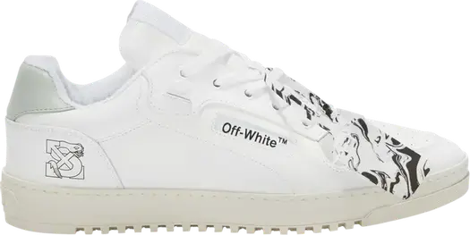 Кроссовки Sal Barbier x Off-White 5.0 Low White, белый