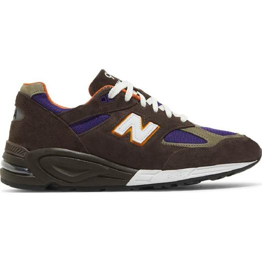 Кроссовки New Balance 990v2 Made in USA 'Brown Purple'