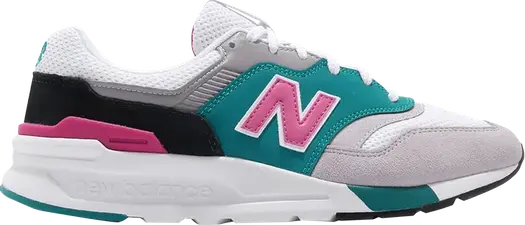 Кроссовки New Balance 997 'Grey Pink Green', серый