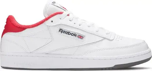 Кроссовки eric emanuel x club c 85 'cherry tomato' Reebok, белый