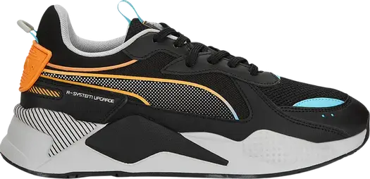 Кроссовки Puma RS-X 3D Black Harbor Mist, черный