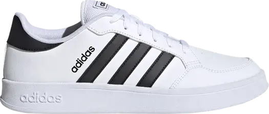 Кроссовки Adidas Breaknet 'White Black', черный