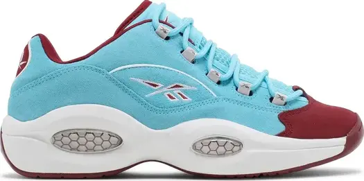 Кроссовки question low 'phillies' Reebok, синий