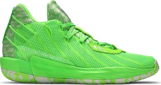 Кроссовки Adidas Dame 7 'I Am My Own Fan - Solar Green', зеленый