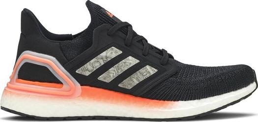 Кроссовки Adidas UltraBoost 20 'Signal Coral', черный