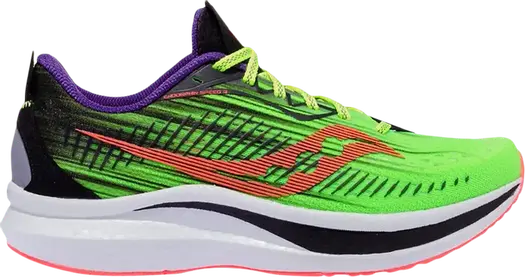Кроссовки Saucony Endorphin Speed 2 ViZiPRO, зеленый