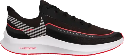Кроссовки Nike Zoom Winflo 6 Shield 'Black', черный