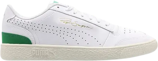 Кроссовки Puma Ralph Sampson Lo Perf White Green, белый