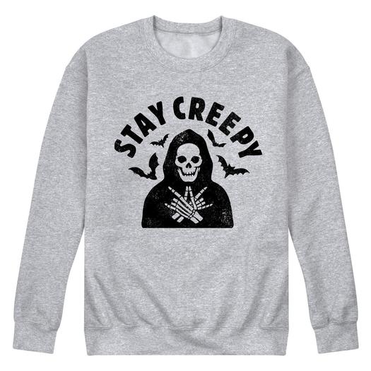 Мужской свитшот Stay Creepy Skeleton Licensed Character