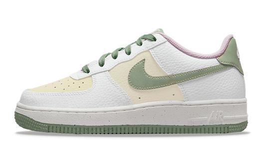 Кроссовки Nike Air Force 1 Low, белый/зеленый