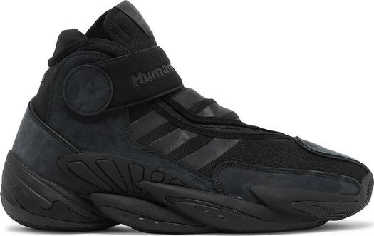 Кроссовки Adidas Pharrell x BYW 0 To 60 'Triple Black', черный